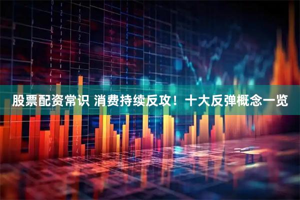 股票配资常识 消费持续反攻！十大反弹概念一览